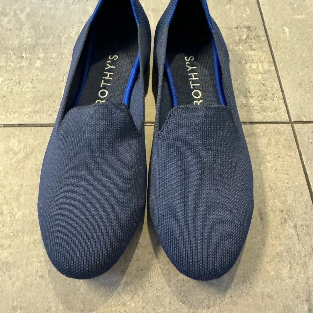 Rothy’s 9.5 navy loafers - Picture 2 of 5
